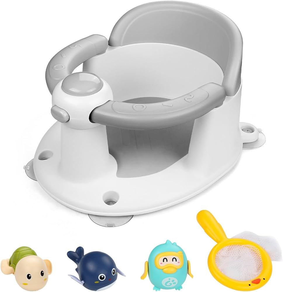 Baby Bath Seat for Babies 6 Months & Up,Infant Bathtub Chair with Suction Cup,Non-Slip,Safe Infan... | Amazon (US)