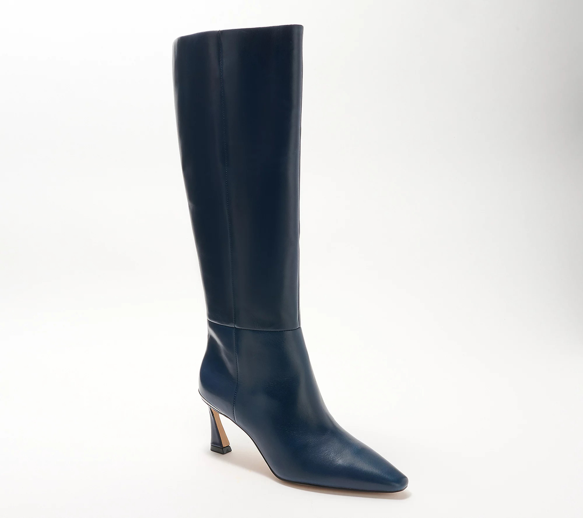 Vince Camuto Wide Leather Knee Boot - Sutton2 | QVC
