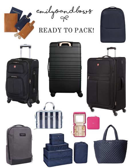 Going on a big trip this summer?! Sharing a roundup of our favorite suitcases and packing essentials! 