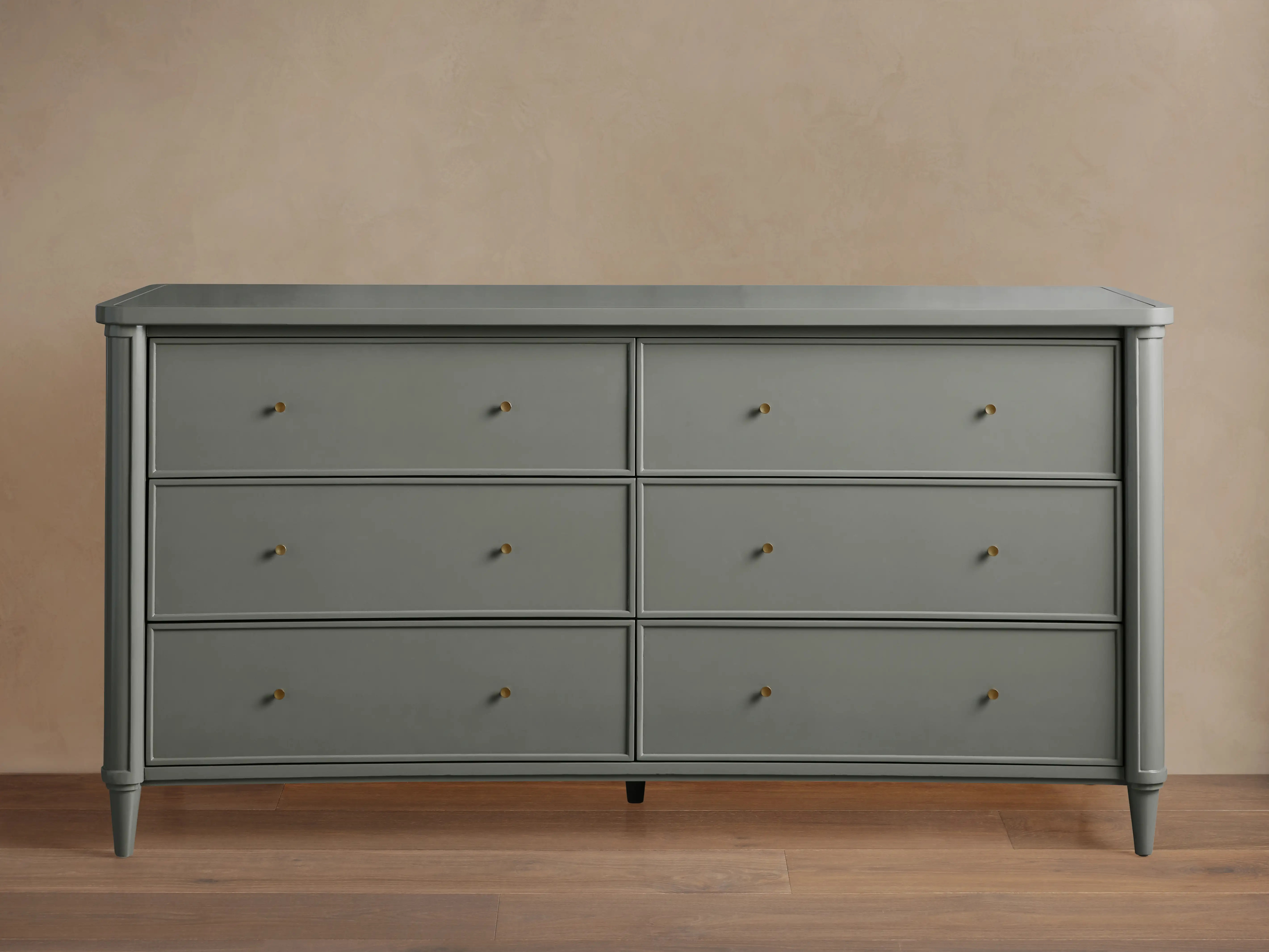 Henley Wide Six-Drawer Dresser | Arhaus