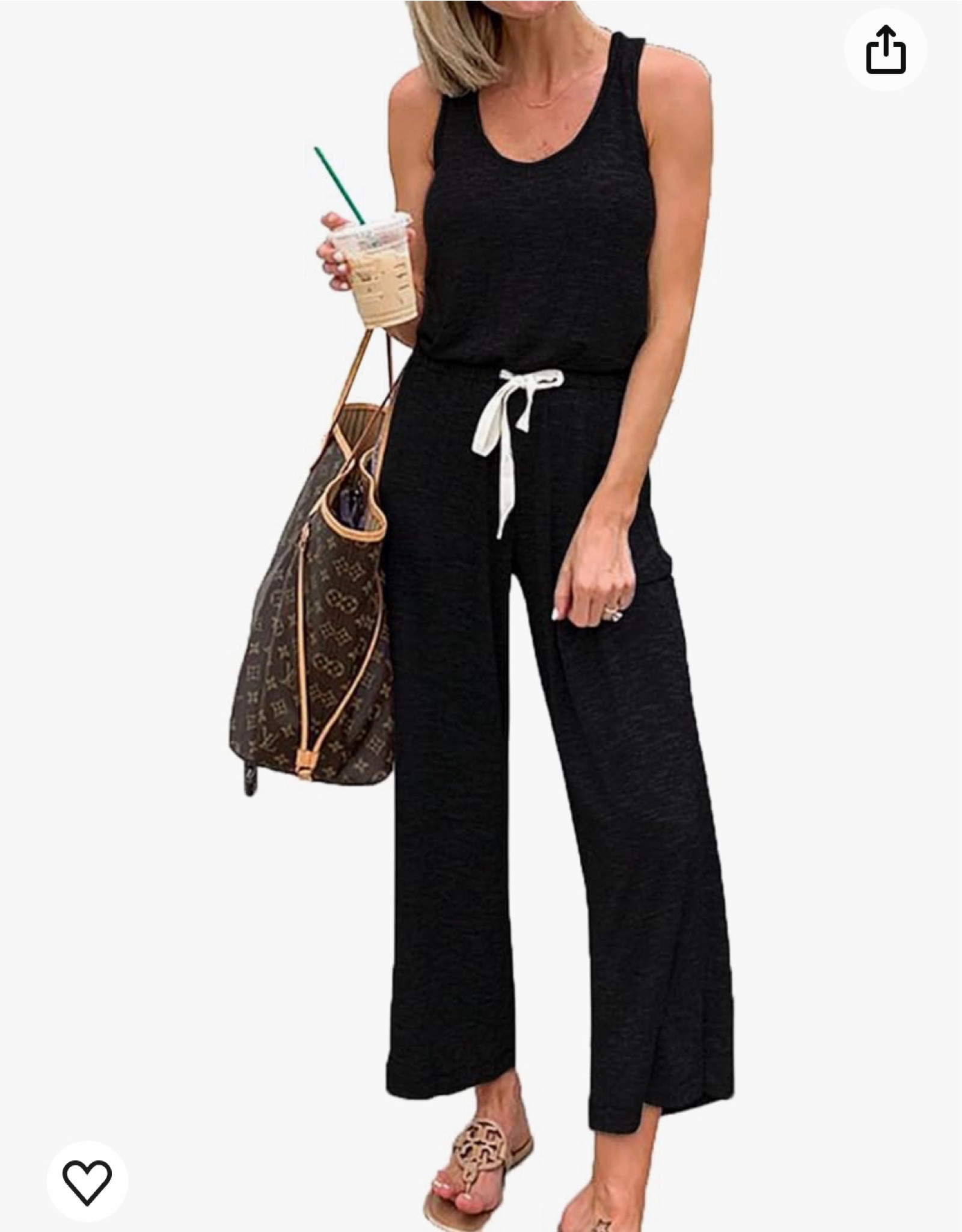 PRETTYGARDEN Women's Casual Sleeveless Solid Jumpsuit Crewneck Drawstring Waist Stretchy Long Pants Romper https://a.co/d/94qIvN1

#LTKtravel