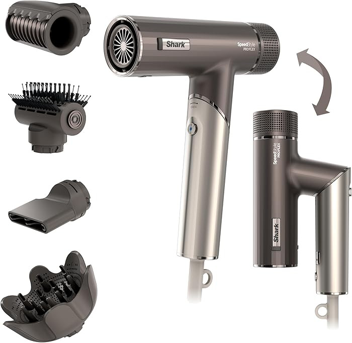 Shark SpeedStyle Pro Flex Professional Performance High-Velocity Hair Dryer System with Scalp Shi... | Amazon (US)