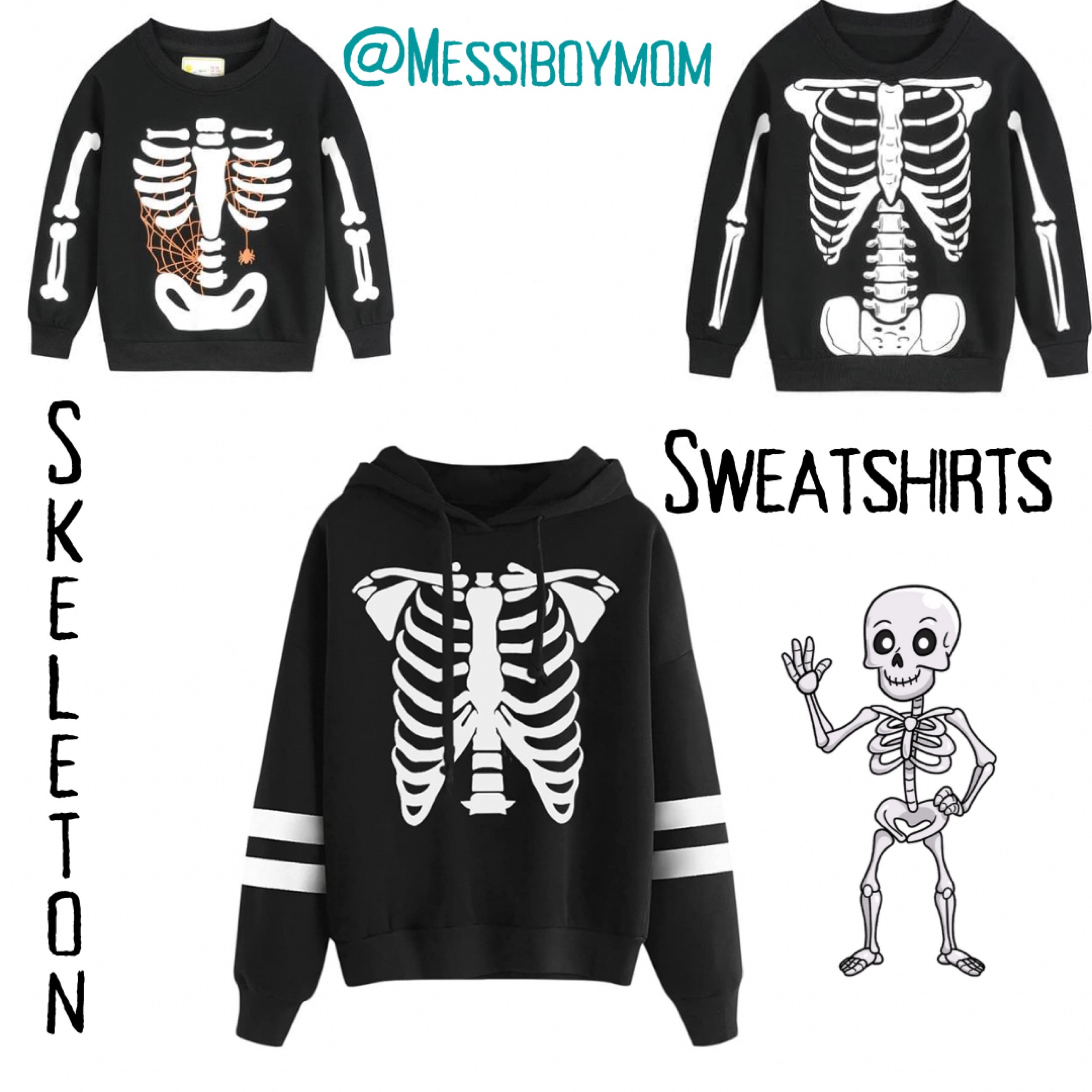 Matching Skeleton sweatshirts

#LTKHoliday #LTKSeasonal #LTKHalloween