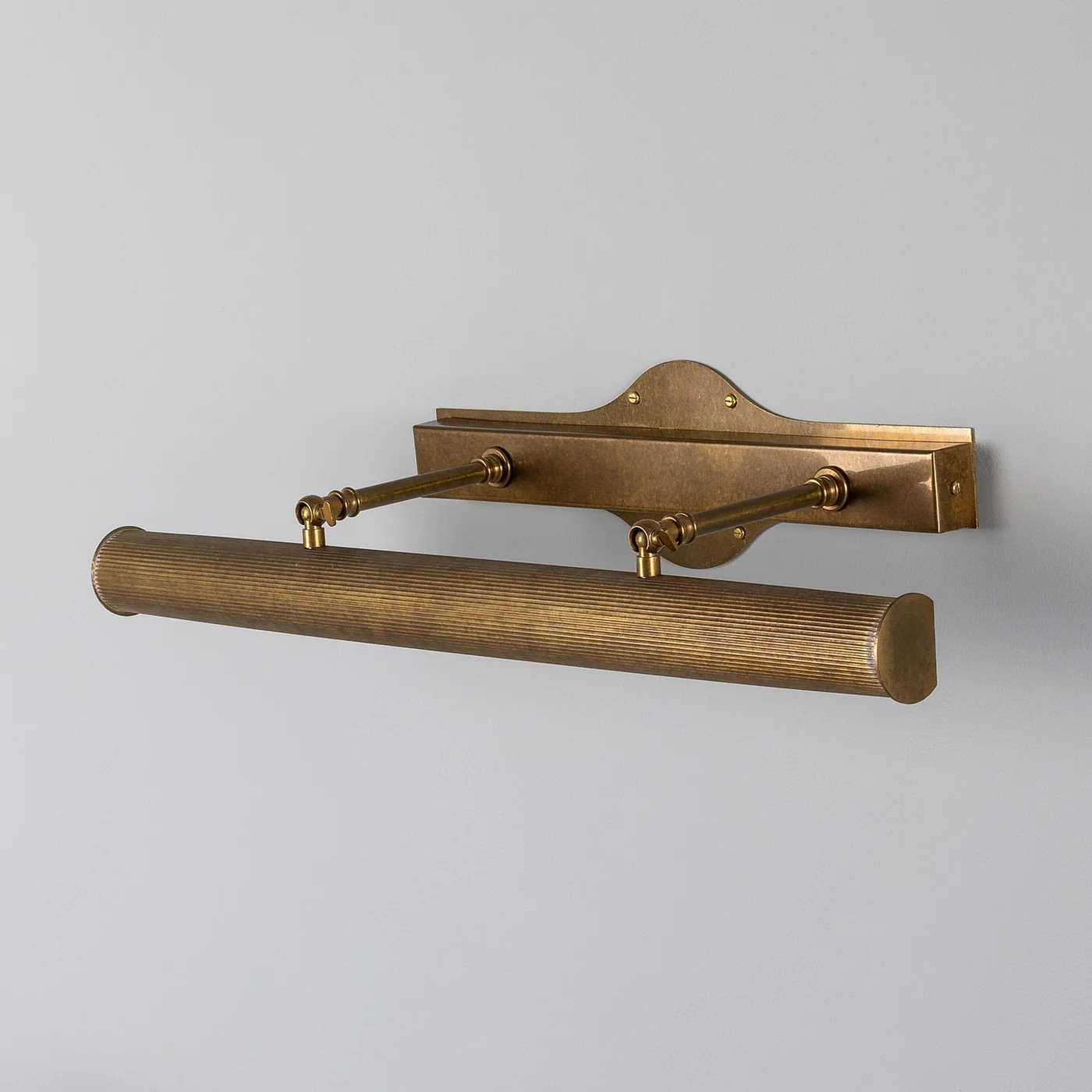 Bilbury Four Light Picture Light Antique Brass | Lighting Design