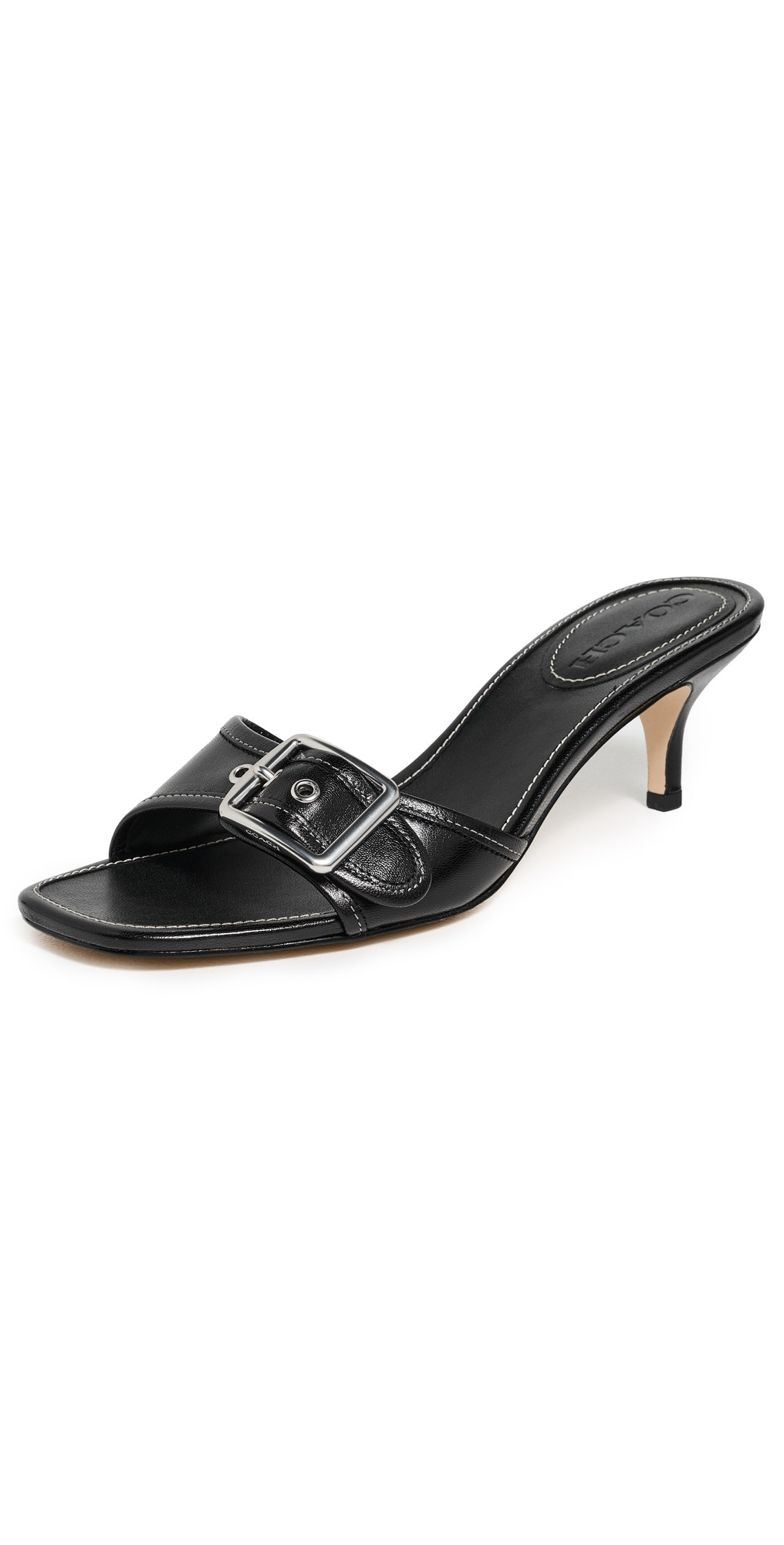 Coach Margot Sandals Black 10 | Shopbop
