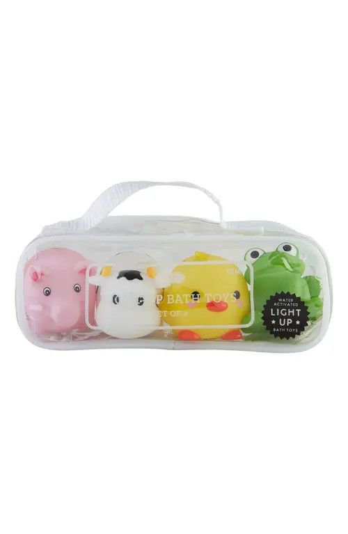 Mud Pie Light-Up Farm Bath Toys in White at Nordstrom | Nordstrom