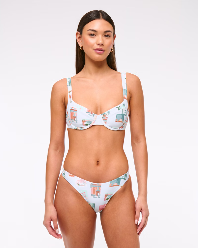 Women's Wide Strap Underwire Bikini Top | Women's Swimwear | Abercrombie.com | Abercrombie & Fitch (US)