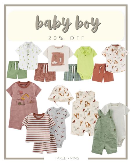 20% off baby boy styles from Target

Target style, newborn, baby boy, Target arrivals 

#LTKfamily #LTKbaby #LTKkids