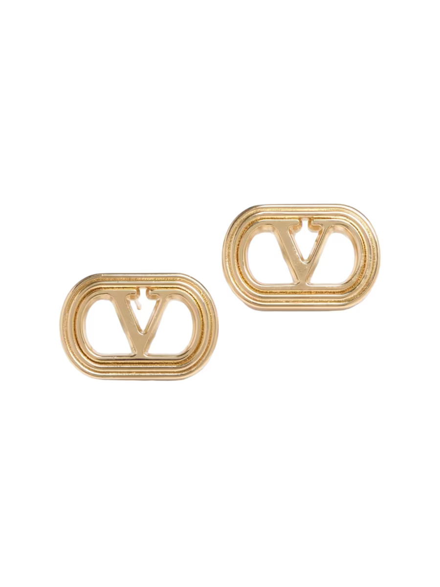 Ovalette Metal Earrings | Saks Fifth Avenue