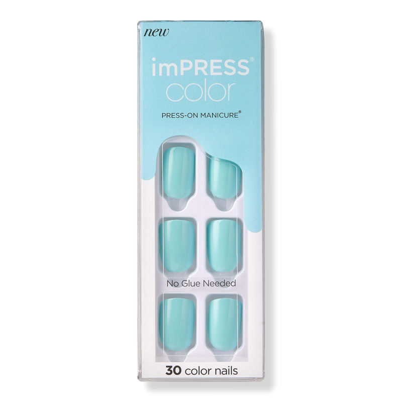 Kiss Mint To Be imPRESS Color Press-On Manicure | Ulta Beauty | Ulta
