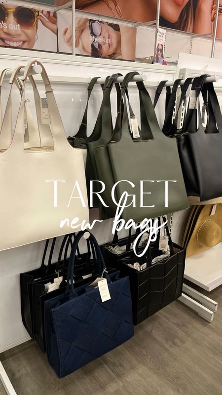 Target new bag arrivals! 

Work wear. Tote bag. Purse. Target finds. Look for less bags. Lulu look for less. Festival bags.

#LTKFindsUnder50 #LTKItBag #LTKStyleTip