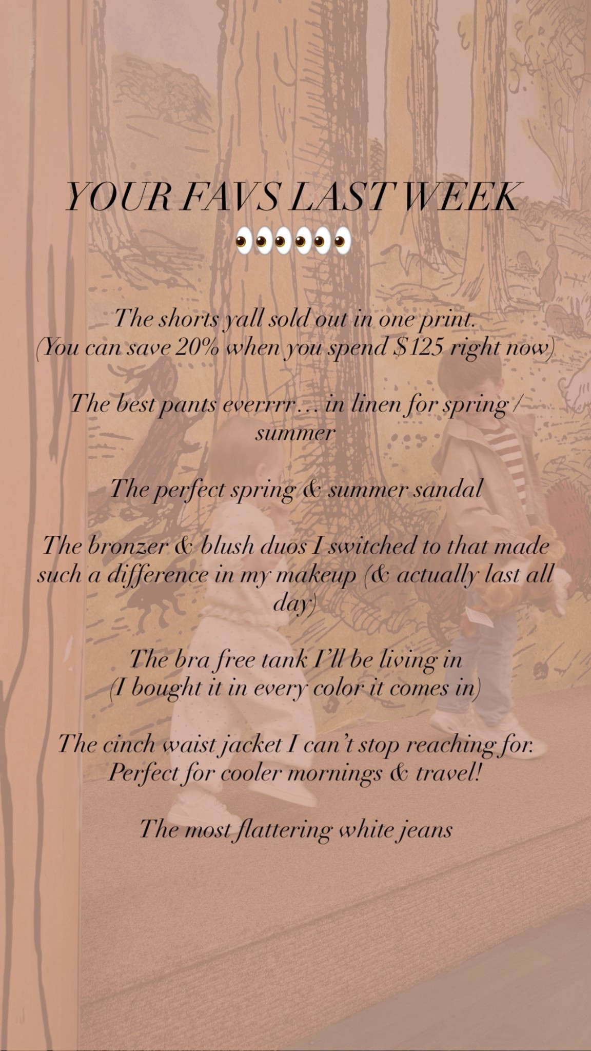 Your favs last week!! 