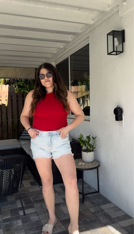 Sharing some of my favorite denim shorts from Old Navy! If you are midsize or apple shape with a thick tummy like me, Old Navy is one of the best places to get Jean shorts! Plus they have sales all the time! I wore this on vacation, this would be a great baseball mom, zoo outfit, summer outfit!! 

midsize mom, size 12, size 14, jeans shorts, denim shorts, casual outfit midsize outfit, midsize style, midsize fashion, 




#LTKfindsunder50 #LTKmidsize #LTKSeasonal #LTKfindsunder100 #LTKplussize #LTKsalealert
