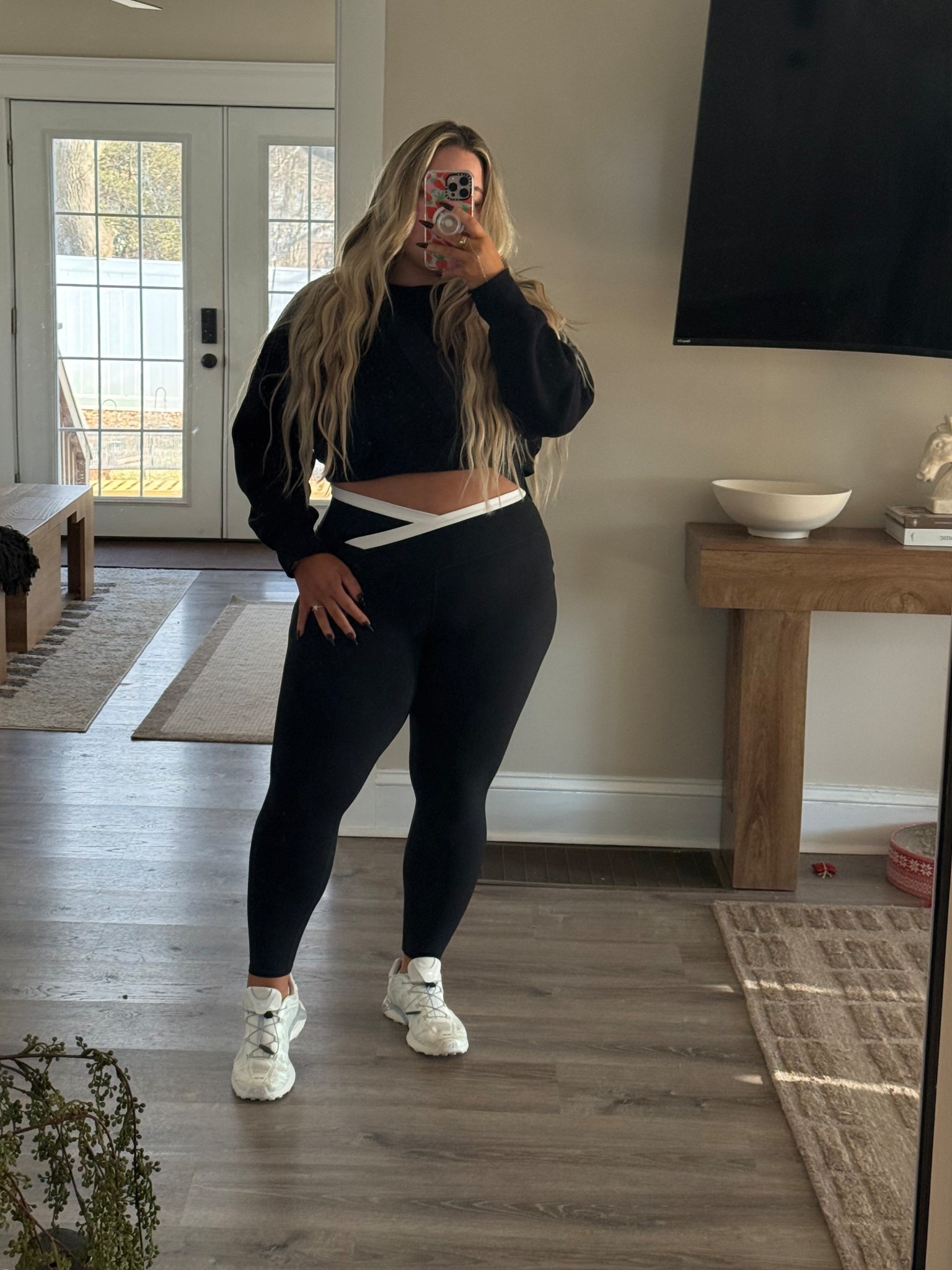 XL TOP
XL LEGGING 
SHOES TTS

outfit of the day, outfits I wore this week, midsize, leggings, athletic wear, target leggings, aerie finds, Salomon sneakers, easy outfits, midsize outfits. 

#LTKgrwm #LTKootd #LTKMidsize