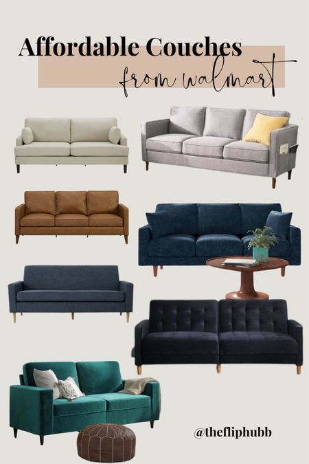 Super cozy and affordable couches from Walmart! All shapes and sizes for all different living room styles. 🤍

#LTKfamily #LTKkids #LTKhome