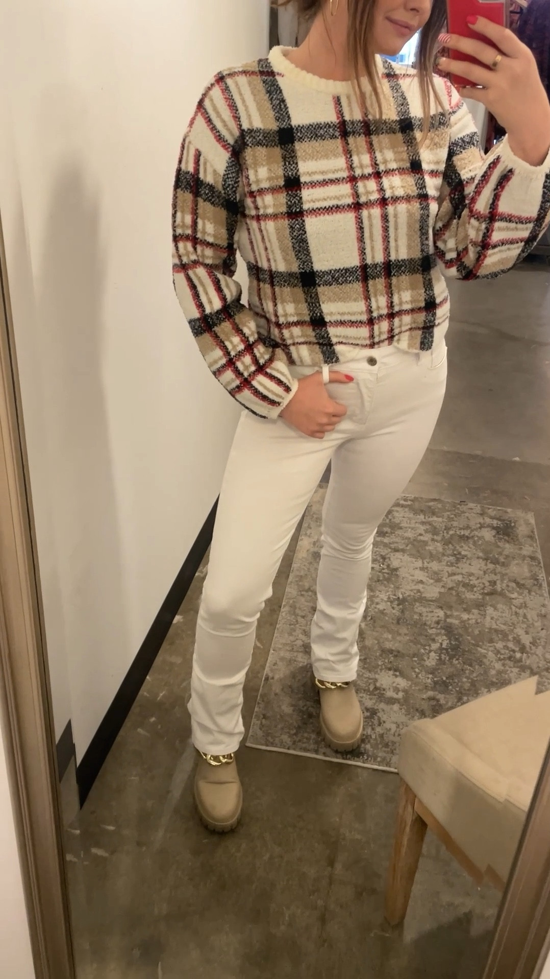 The coziest Christmas sweater 🧸 Sweater: Z Supply | Jeans: White House Black Market | Boots: Glamify 

#LTKHoliday #LTKfindsunder100 #LTKstyletip