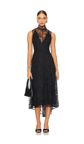 Rhiane Dress in Black | Revolve Clothing (Global)