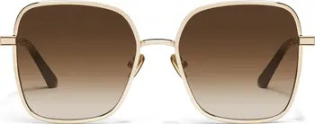 5th Ave 58mm Gradient Square Sunglasses | Nordstrom
