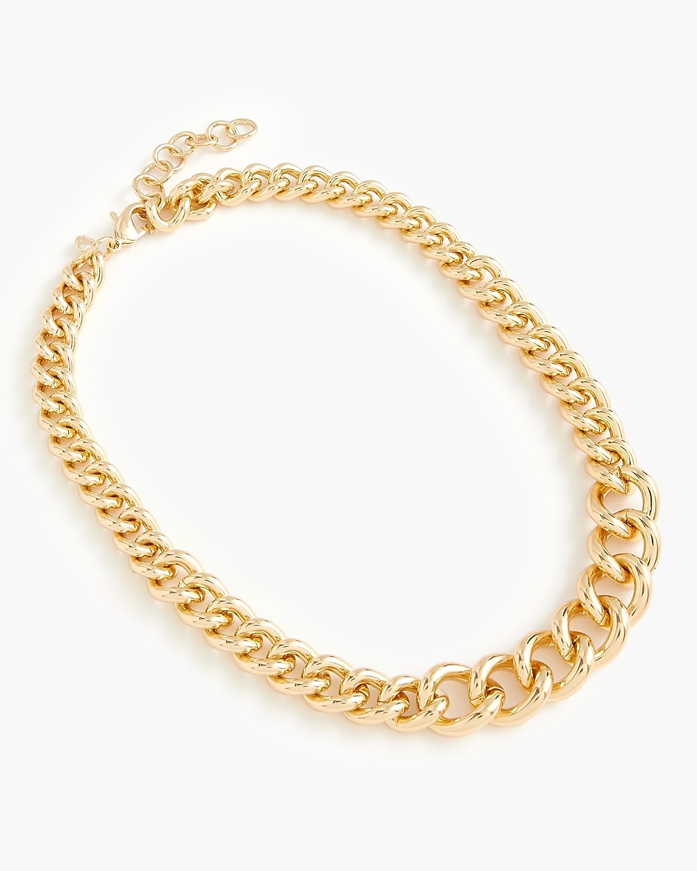 Curb chain statement necklace | J.Crew Factory