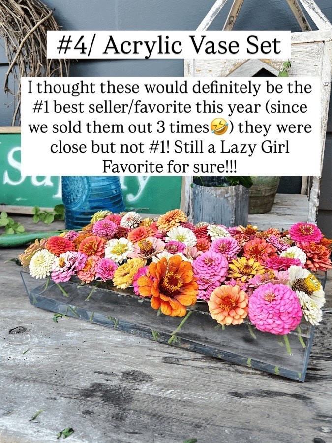 #4- acrylic vase set! 

#LTKGiftGuide #LTKSaleAlert #LTKHome