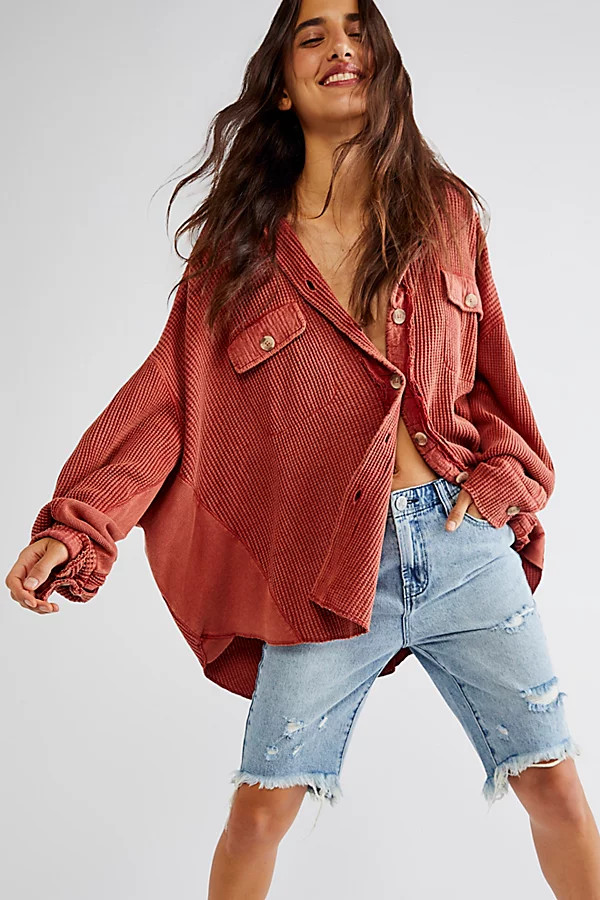 FP One Scout Jacket by FP One at Free People, Clay, L | Free People (Global - UK&FR Excluded)