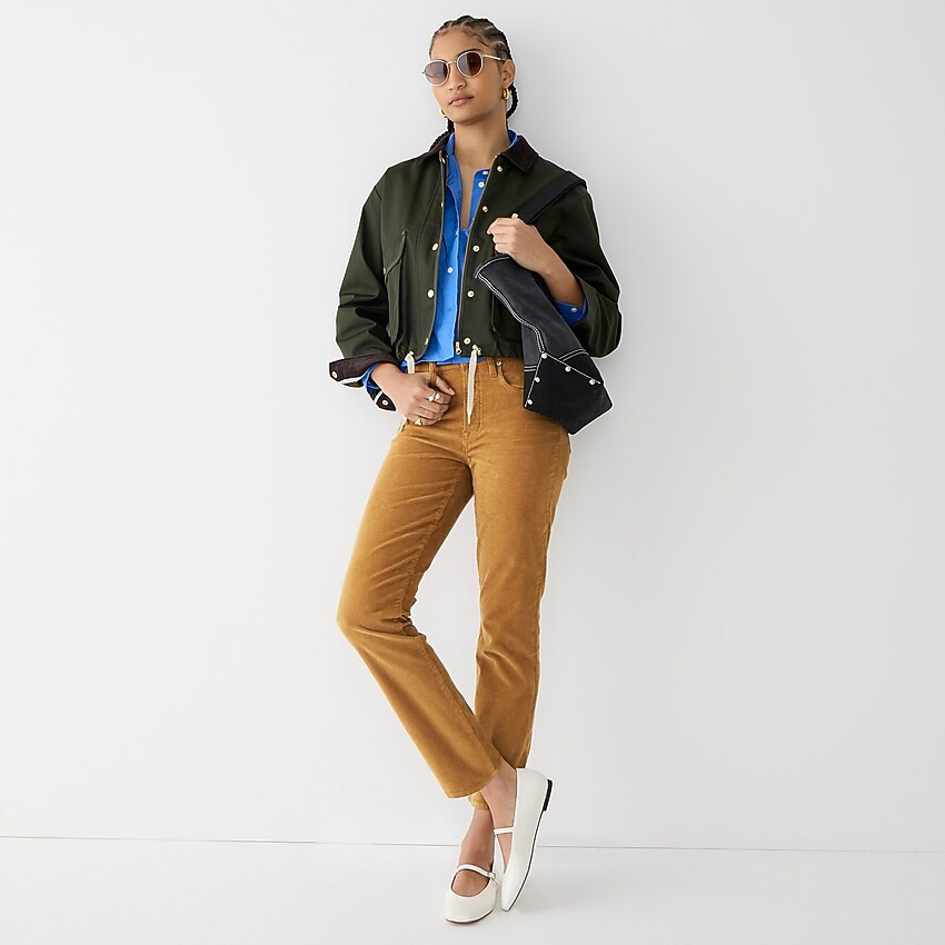 Vintage straight pant in garment-dyed corduroy | J. Crew US