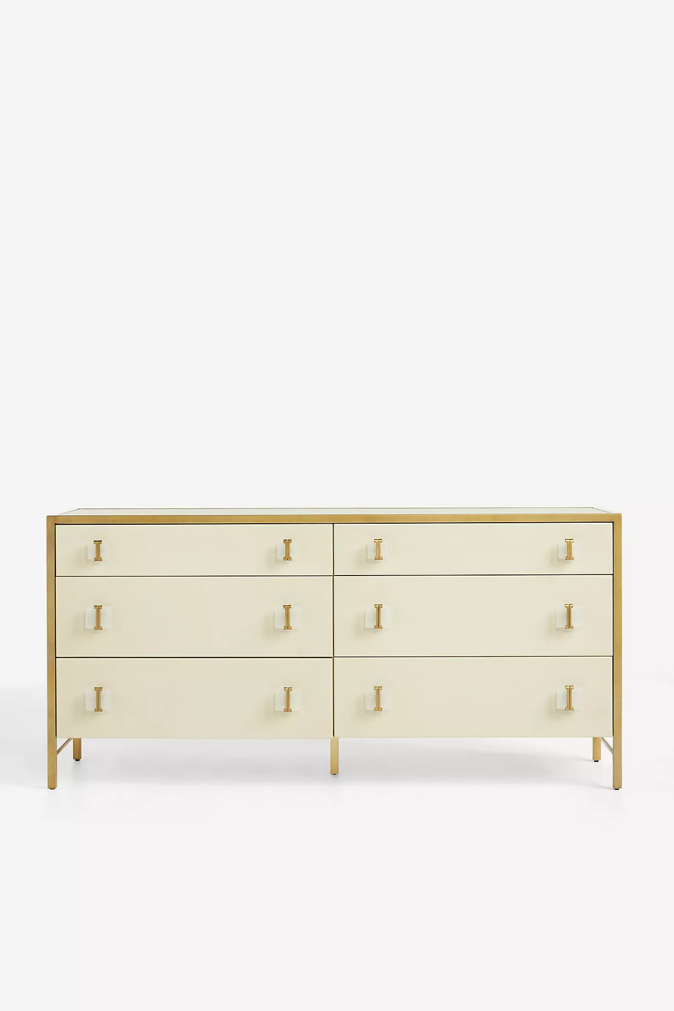 Autumn Shagreen Six-Drawer Dresser | Anthropologie (US)