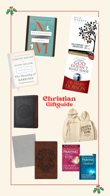 These are things I gift all year round because it’s been so encouraging to my faith and for the faith of those I gift these to! 

#LTKGiftGuide #LTKSeasonal #LTKHoliday