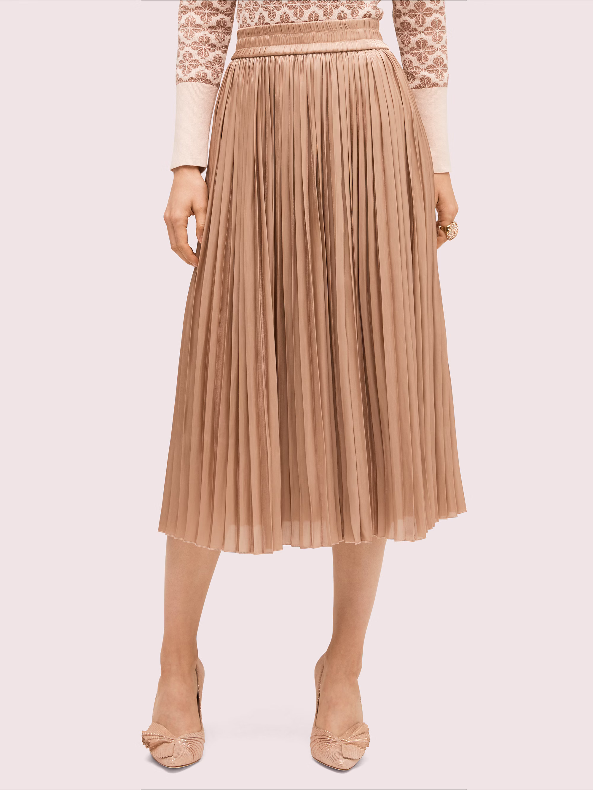 metallic midi skirt | Kate Spade (US)