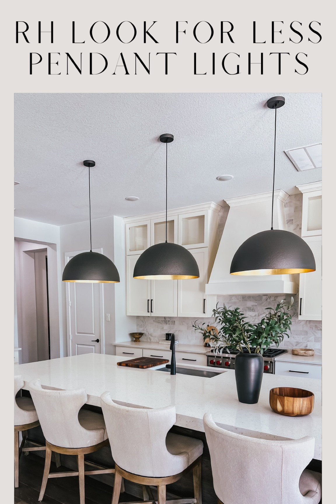 Restoration Hardware look for less pendant lights at Wayfair!! 

#LTKSaleAlert #LTKHome #LTKFindsUnder50