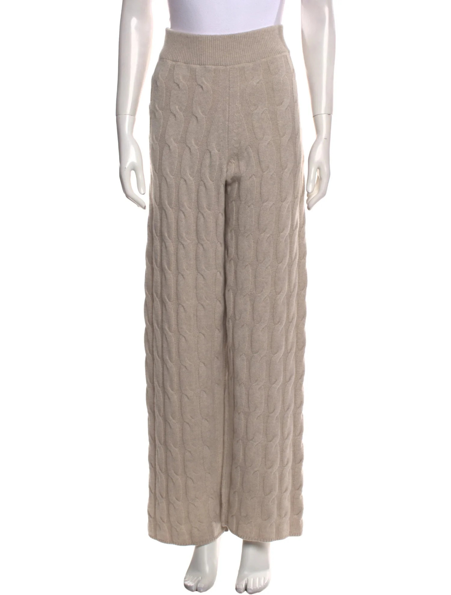 Cashmere Wide Leg Pants | The RealReal