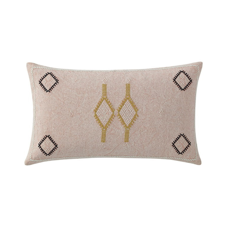 Better Homes & Gardens, Cactus Decorative Pillow, Oblong, 14" x 24", Rose Blush, 1 Pack | Walmart (US)