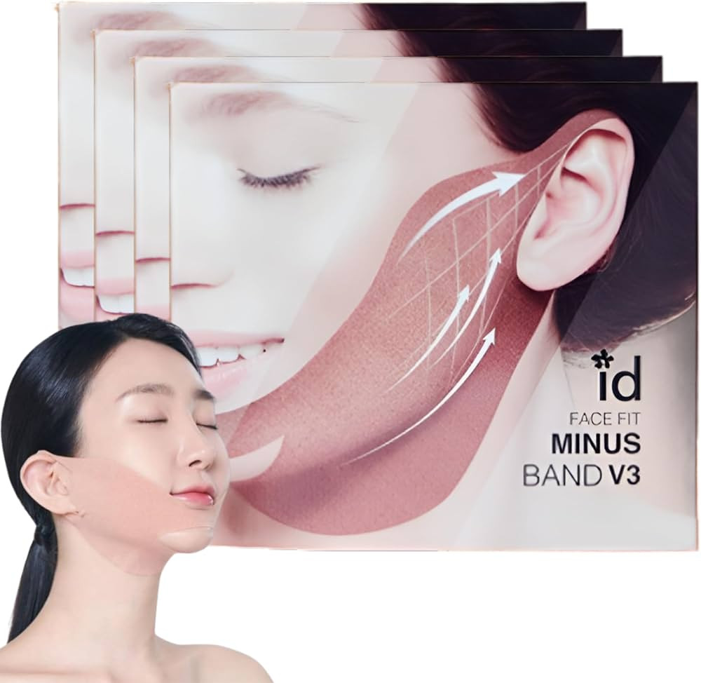 id Face Fit Minus Band V3(4ea) | V Line Lifting Collagen Mask with Peptide for Firming & Tighteni... | Amazon (US)