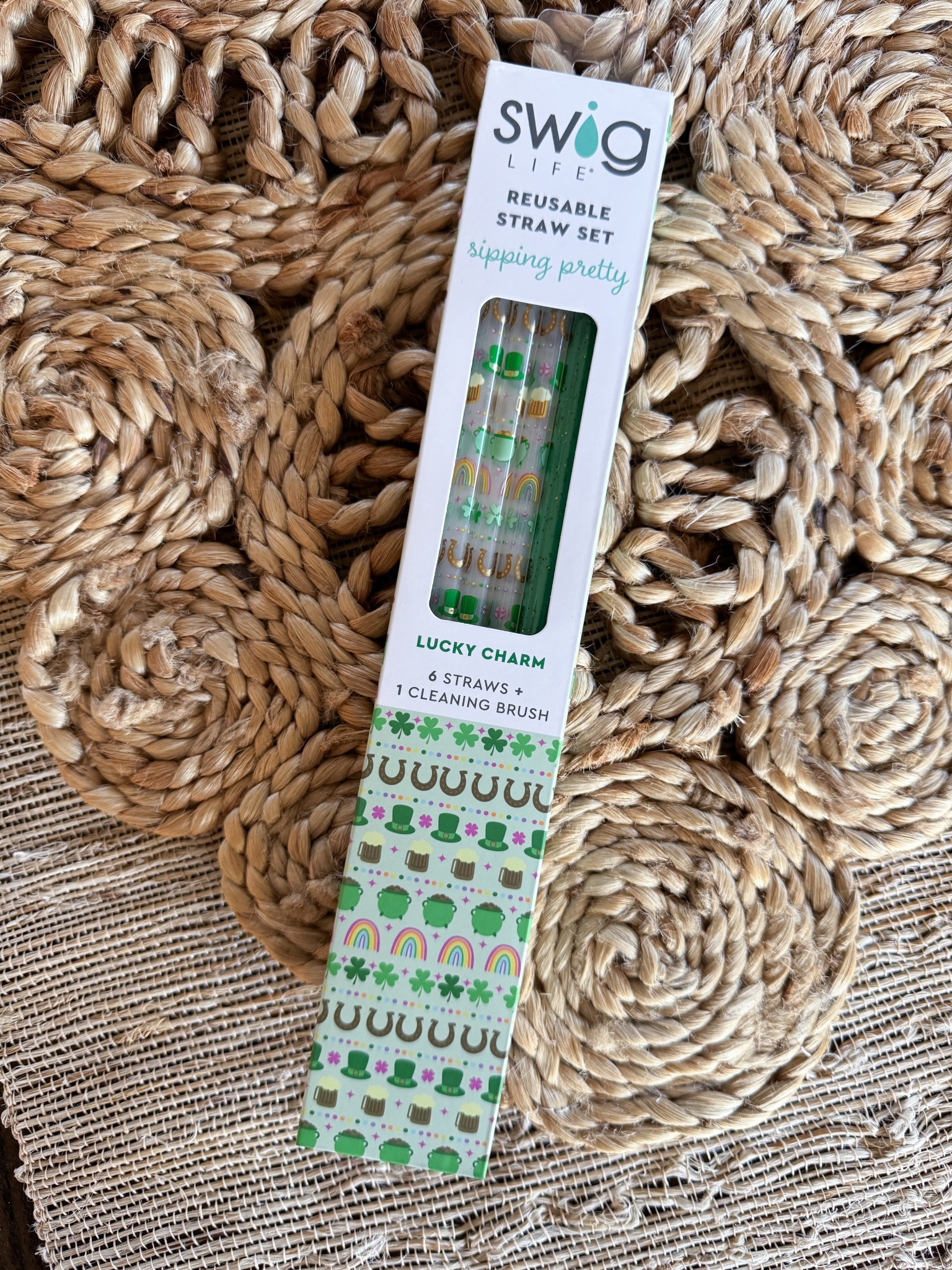 The cutest St. Patrick’s Day drinking straws — I love using these fun, festive straws in my Stanley Cups. This exact style is sold out but tagging similar. 

Straw - Reusable Straw - St. Patrick’s Day  

#LTKSeasonal #LTKHome #LTKParties
