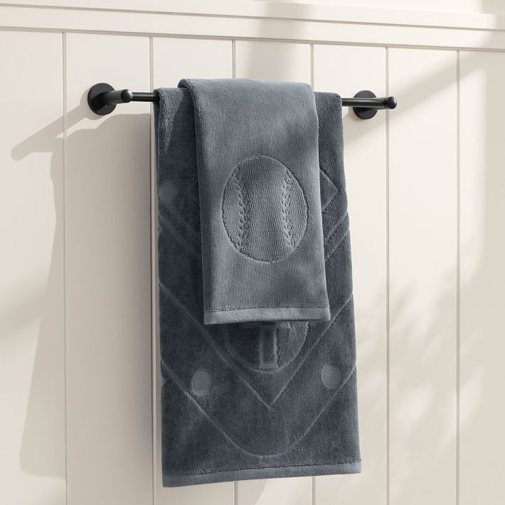 Baseball Bath Towel | Pottery Barn Teen