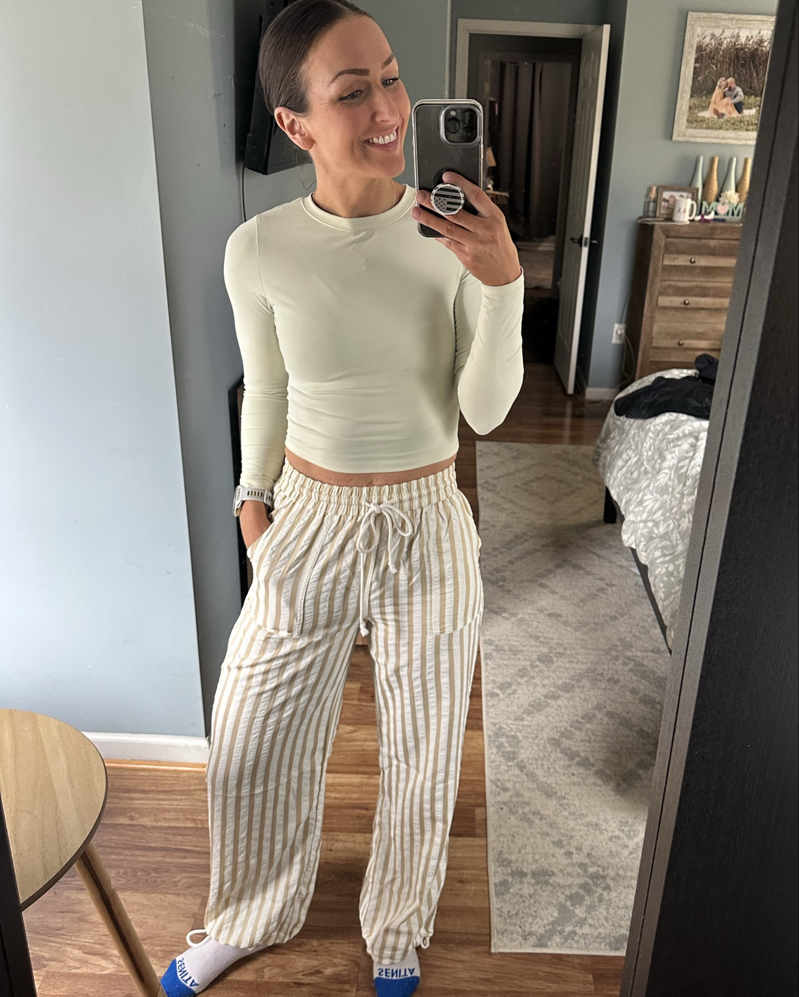 These pants!! 😍 the temps are finally starting to warm up 