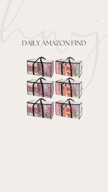 Amazon Daily Deal
6 Pack Oversized Heavy Duty Storage/ Moving Bags 
43% Off!

#LTKhome #LTKfindsunder50 #LTKsalealert