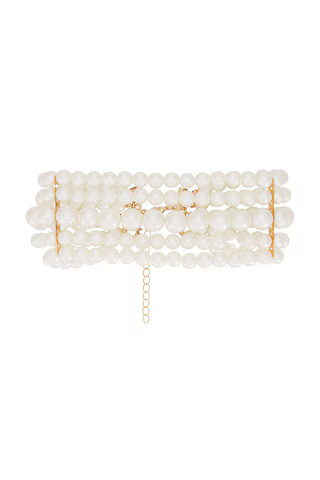 5 Strand Pearl Choker
                    
                    Bronx and Banco | Revolve Clothing (Global)