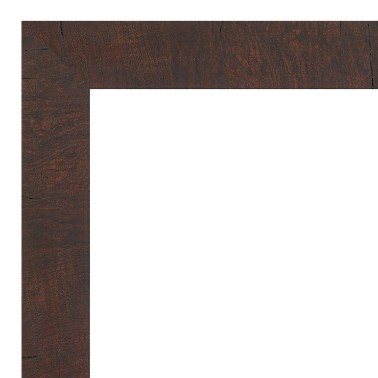 41" x 29" Wildwood Framed Wall Mirror Brown - Amanti Art | Target