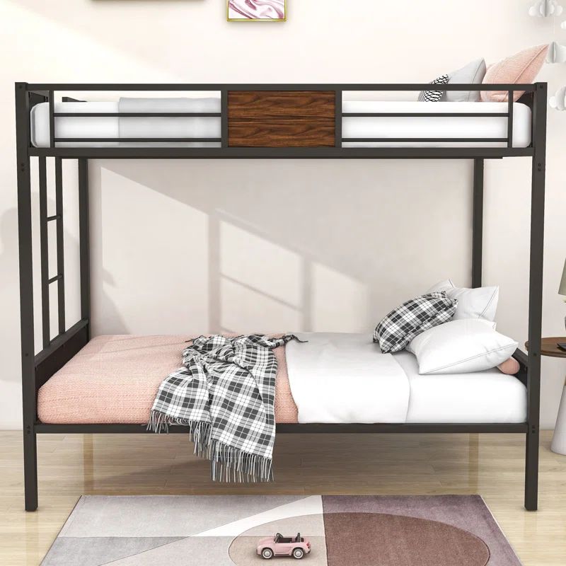 Full Over Full Standard Bunk Bed by Mason & Marbles | Wayfair North America