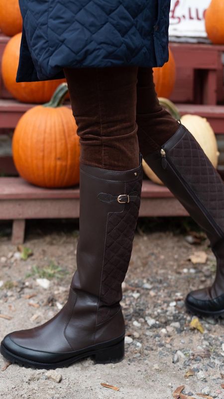 These leather boots are a great cross between polished and mucking around ❤️ perfect for those fall outings

#LTKover40 #LTKshoecrush #LTKsalealert