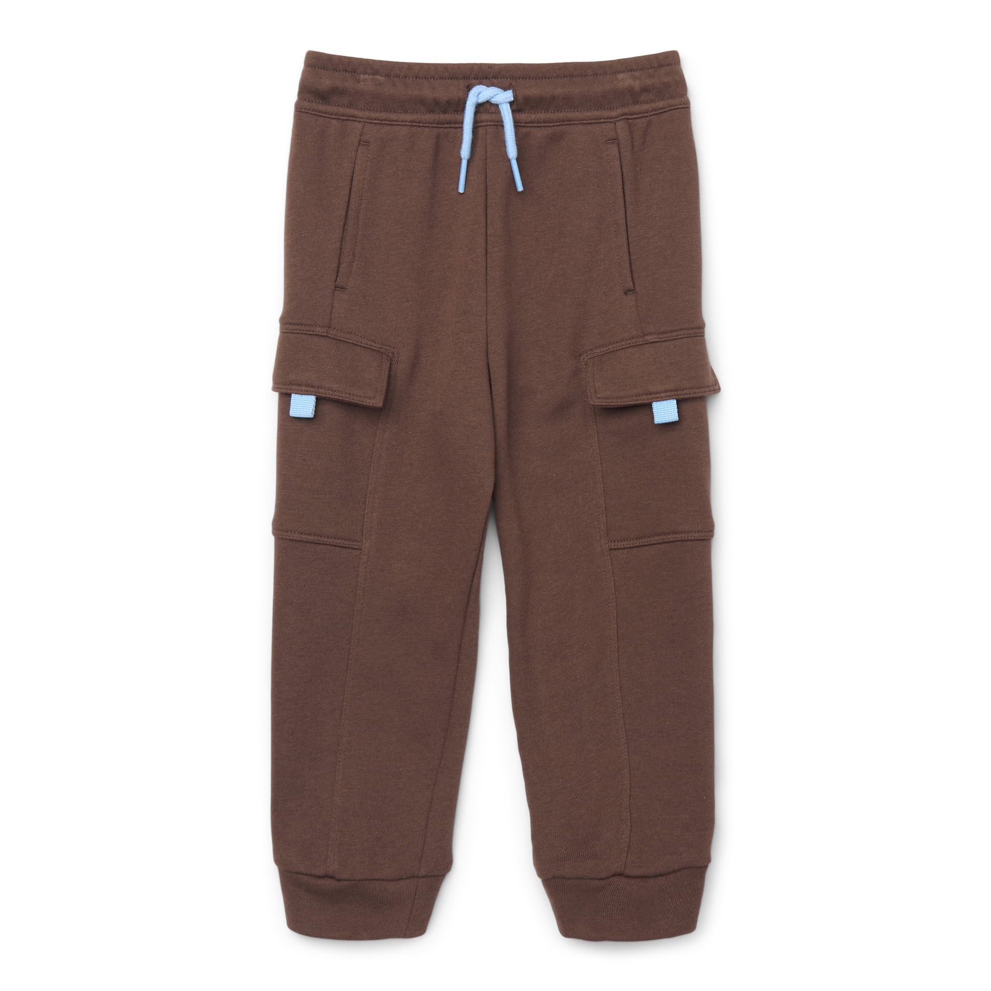 Wonder Nation Toddler Boys French Terry Cargo Joggers, Sizes 12M-5T | Walmart (US)