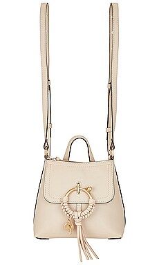 See By Chloe Joan Backpack in Cement Beige from Revolve.com | Revolve Clothing (Global)