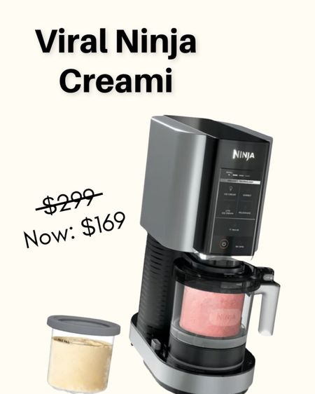Ninja Creami! It has gone VIRAL! We love ours so much. This is the cheapest ninja creami I could find! 🙌🏼

#LTKhome #LTKsalealert