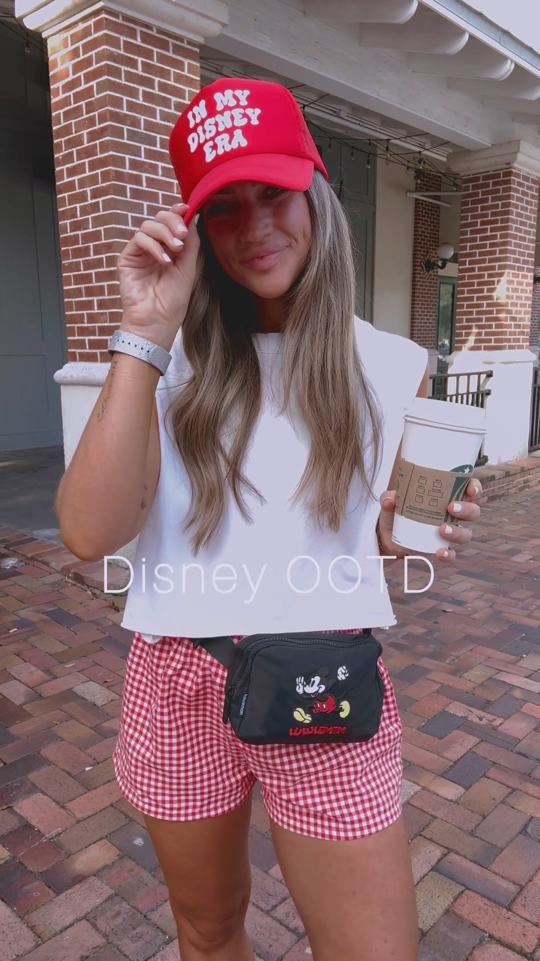 Disney outfit for our day at Hollywood Studios ❤️ sharing a few things we’re doing in stories! Sizing: small boxer shorts (would be cute for 4th of July plans too! 🚨 & they’re on sale for $8 on prime right now!) // XS tank (obsessed w this! such a great, great basic & sooo comfy). #disneyootd #disneyfit #disneyoutfit #disneymoms #disneymom #hollywoodstudios #summeroutfitideas