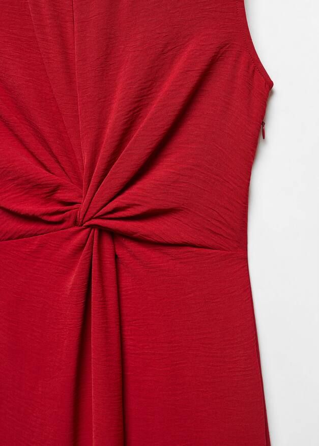 Knot detail dress -  Women | Mango USA | MANGO (US)