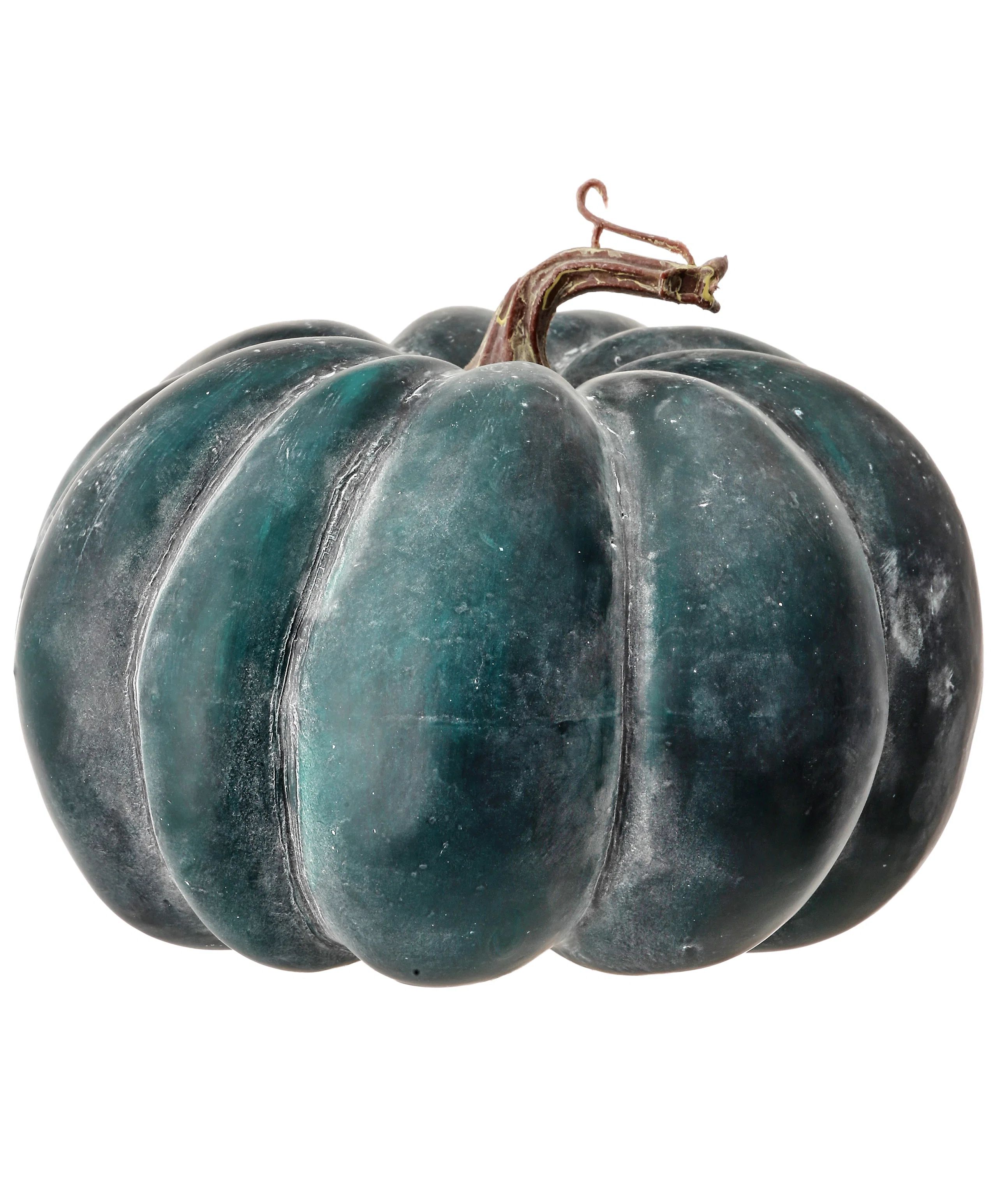 The Holiday Aisle® Waterproof Weathered Pumpkin with Stem & Reviews | Wayfair | Wayfair North America