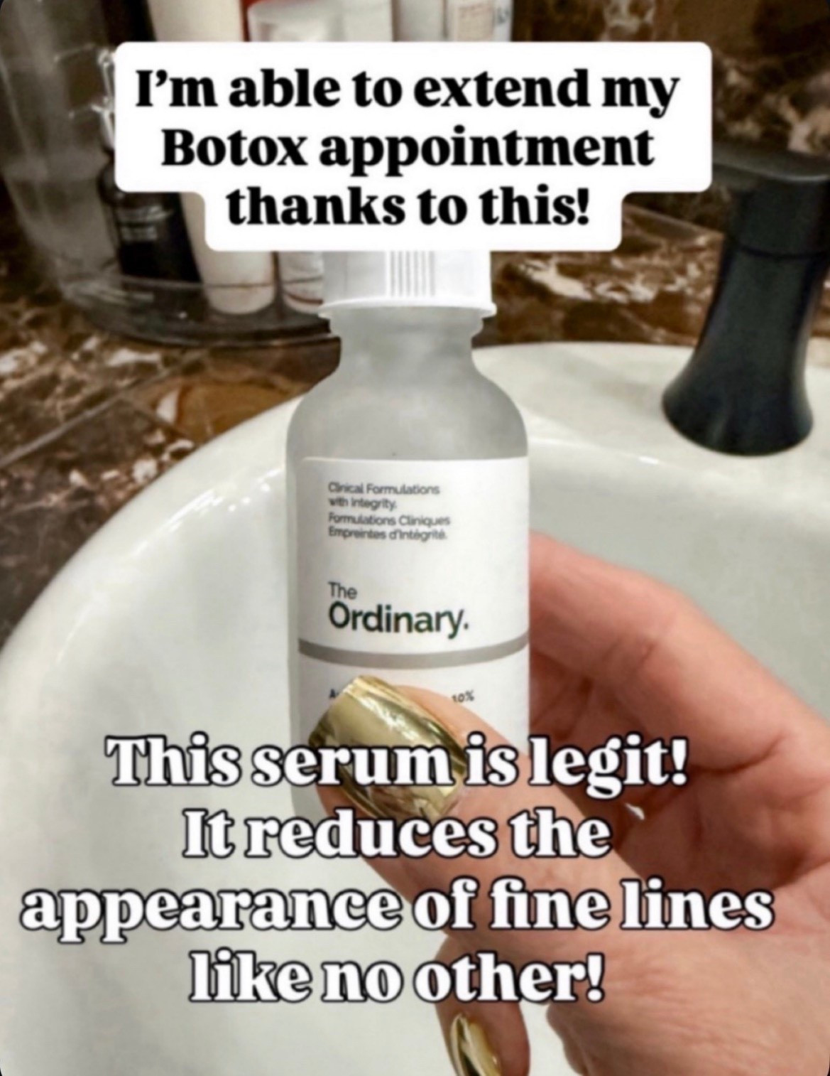 I’ve repurchased this serum more times than I can count. It helps soften the look of fine lines, keeps my skin looking smoother, and has become a staple in my daily skincare routine. For the price, it’s one of the best beauty finds in my cabinet.

The Ordinary, Argireline serum, anti aging skincare, fine lines, wrinkle reducing serum, affordable skincare, skincare routine, mature skin, beauty favorites, drugstore skincare, glowing skin, skincare must haves, beauty finds, EverydayHolly

#LTKOver40 #LTKBeauty #LTKgrwm