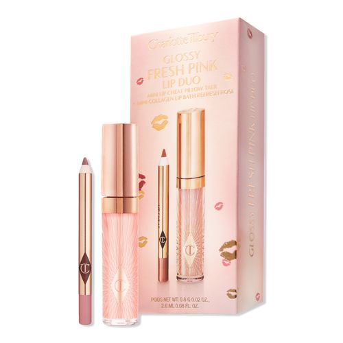 Mini Glossy Pink Lip Gloss + Lip Liner Set | Ulta