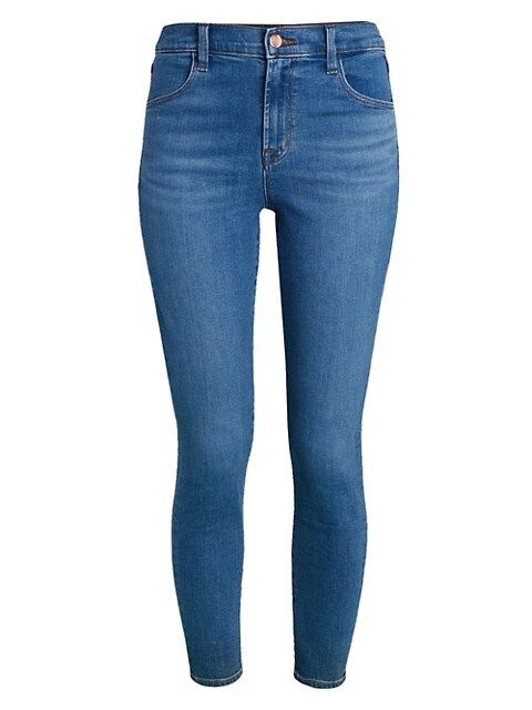 Alana High-Rise Crop Skinny Jeans | Saks Fifth Avenue